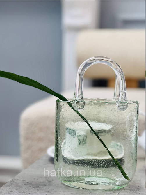 Ваза маленькая стеклянная 