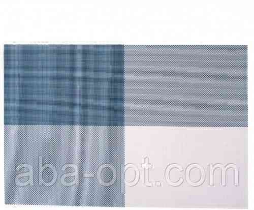 Килимок для сервірування столу бірюзово-синій 45 х 30 см (шт) Одеса