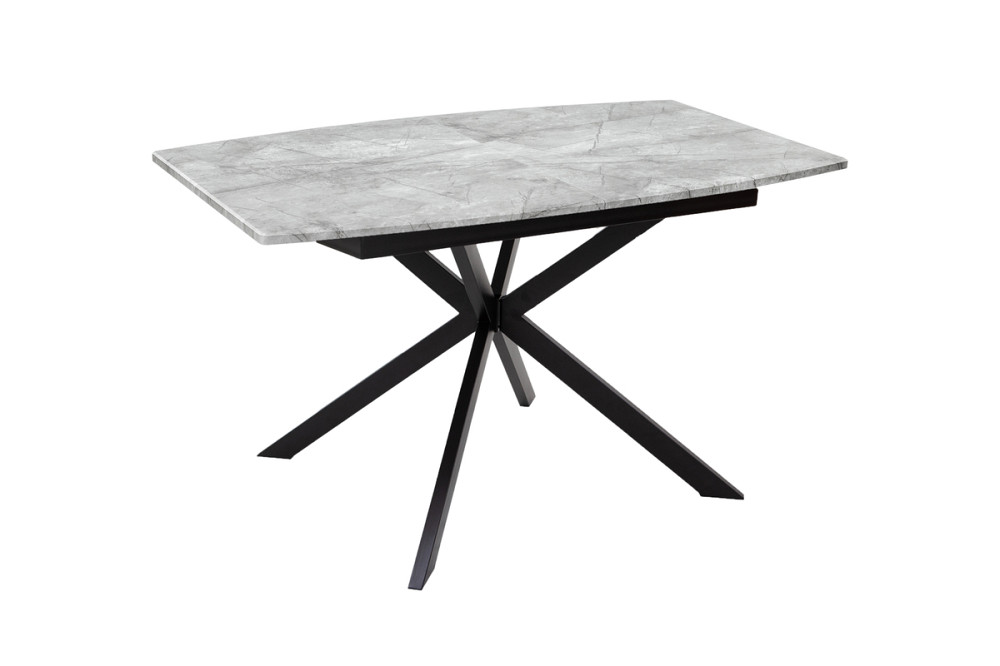 Стіл Річард 140(+40)*85 чорний метал/базальт Киев - изображение 2