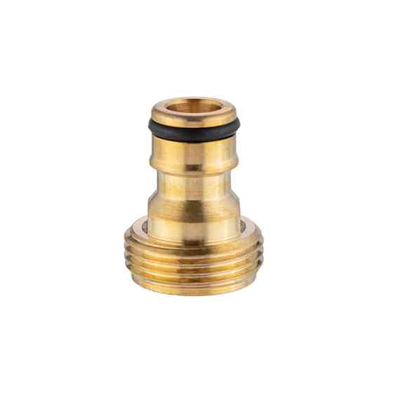 Адаптер латунний для з'єднувача 1/2" з зовнішньою різьбою 3/4", STORM Львів
