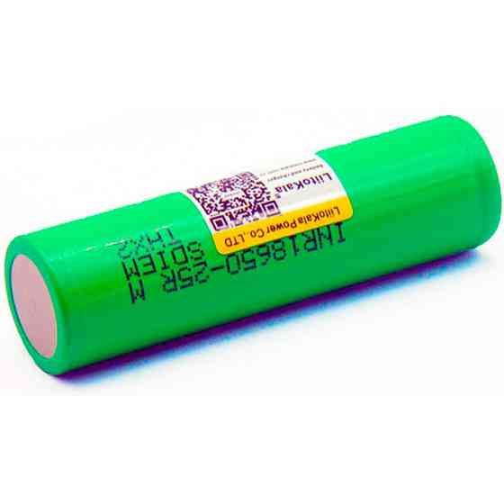 Аккумулятор LiitoKala Lii-25R 18650 2500mah (Зеленый) Киев
