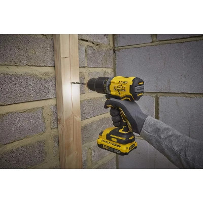 Шуруповерт Stanley FatMax, Li-lon 18 В, 60 Нм, 2 АКБ + ЗУ, кейс (SFMCD715D2K) Винница - изображение 3