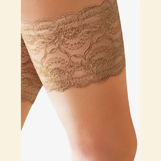 Бандалетки кружевные бежевые Lores “Fragilita” 3XL Киев