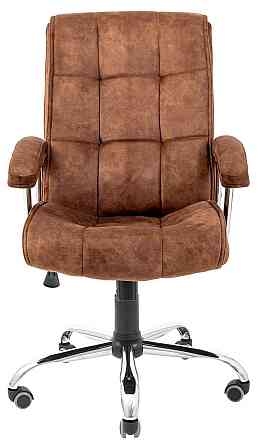 Офісне Крісло Керівника Richman Arizona Morant 01 Хром М2 AnyFix Коричневий Київ