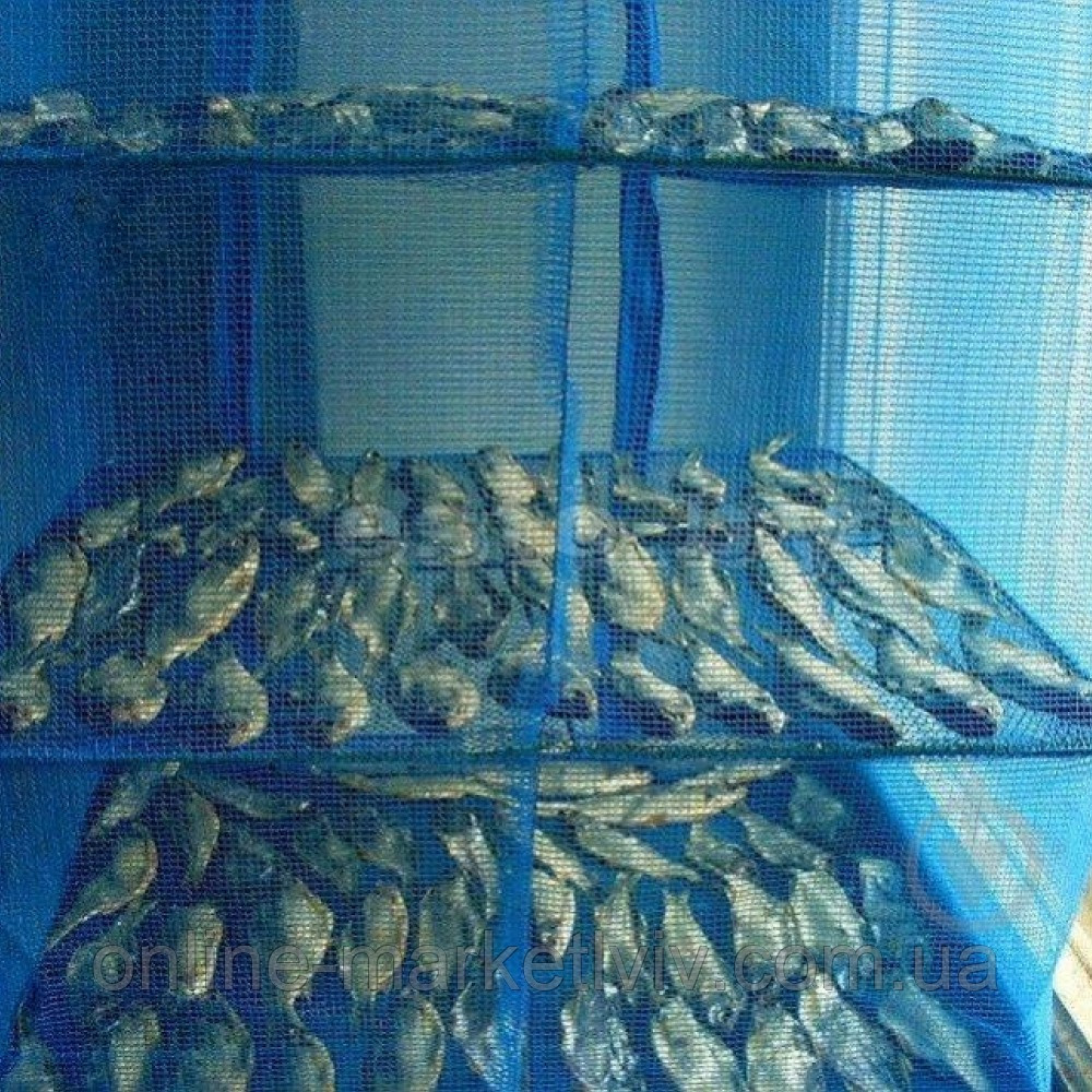 Складная сушилка для рыбы,грибов,сухофруктов на 5 ярусов 100х50х50см SBR Киев - изображение 6