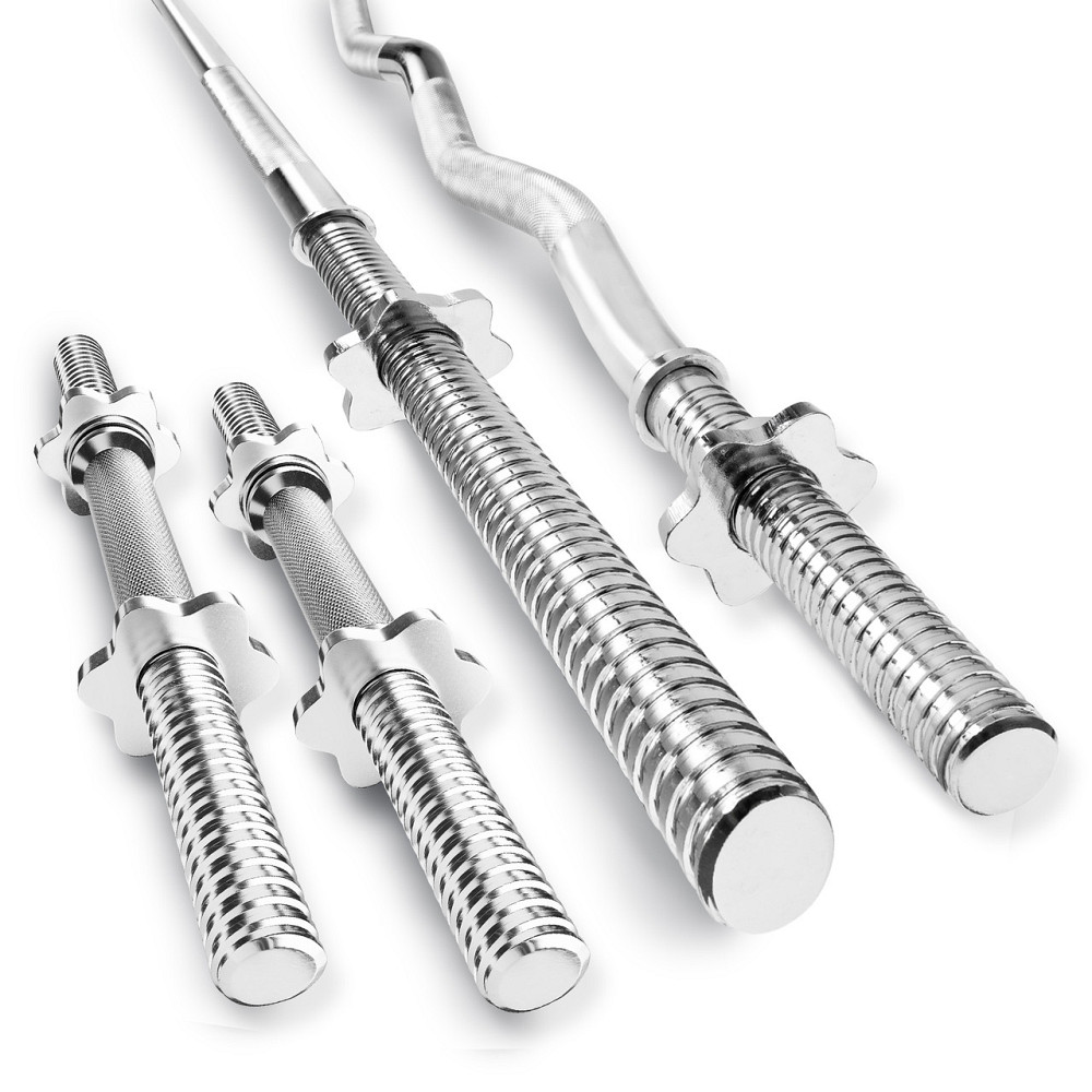 Набір STRONG 66кг з прямим, W-подібним і гантельними грифами Київ - фото 2