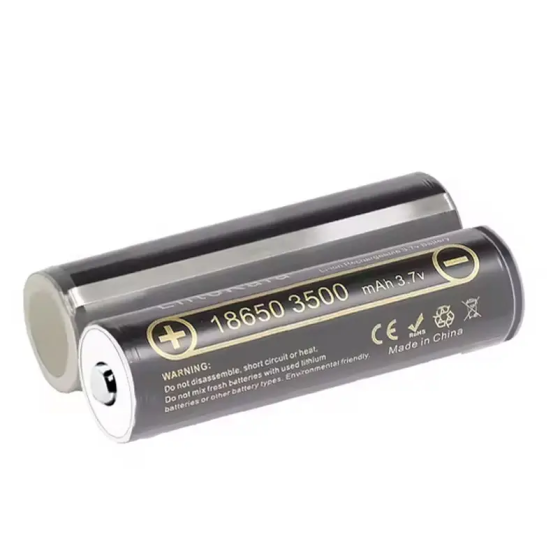 Акумулятор LiitoKala Lii-35A-PCB 18650 3500 mAh Li-ion 3.7V (з захистом) Чорний Вінниця