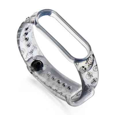 Ремінець до фітнес браслета Armorstandart This is the Way для Xiaomi Mi Band 7/6/5 Dark Lord icon Tran (ARM59262) Вінниця