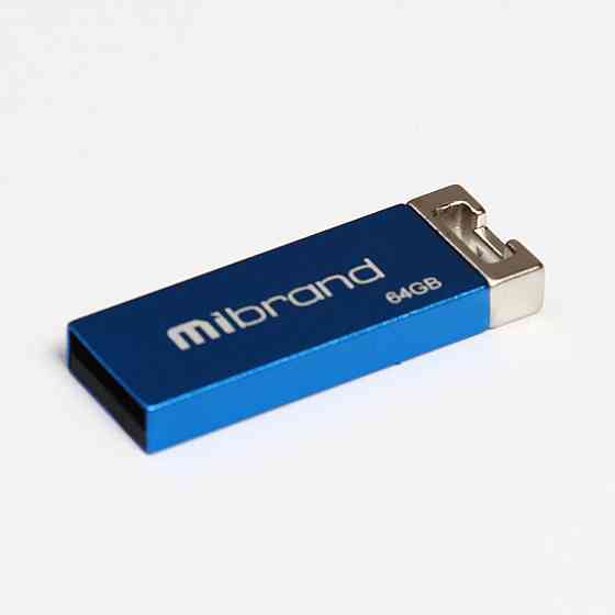 Flash Mibrand USB 2.0 Chameleon 64Gb Blue Киев
