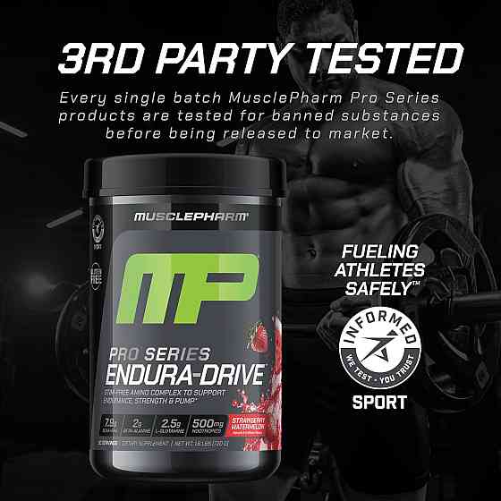Комплекс амінокислот Muscle Pharm Pro Series, Endura-Drive™ 720 g (Strawberry Watermelon) Луцьк