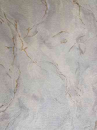 Шпалери метрові вінілові на флізелін Grandeco Poem під штукатурку під мармур зелені сірі золотисті Київ