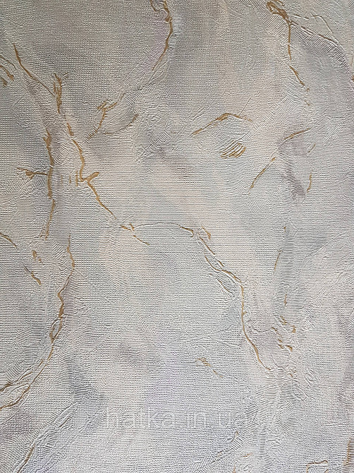 Шпалери метрові вінілові на флізелін Grandeco Poem під штукатурку під мармур зелені сірі золотисті Київ - фото 1