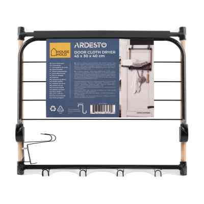 Сушилка для белья Ardesto Minimalism Дверная 45x30x40 см (ARHC2101BB) Винница