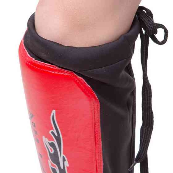 Защита голени и стопы для единоборств Zelart ZB-7024 размер L-XL цвета в ассорт. Защита для боевых искусств Киев