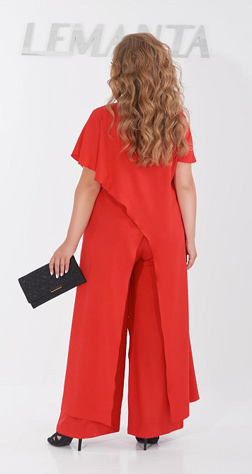 Нарядный брючный костюм большого размера (50) Киев - изображение 4