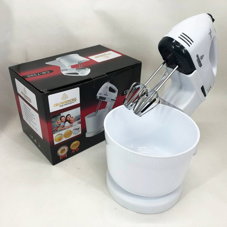 Миксер с высокой мощностью, Миксер кухонный помощник Двухвенчиковый для кухни YT-72 Львов - изображение 12