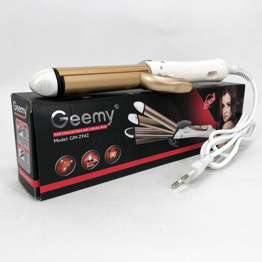 Праска-випрямляч плойка для укладання волосся гофре, Дбайливий випрямляч волосся Щипці для TY-11 Львів - фото 2