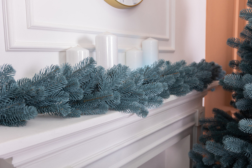 Lugi Штучна хвойна гірлянда 2 м блакитна Преміум TD-BRNCHBL2 Київ - фото 6