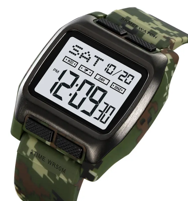 Часы мужские спортивные наручные Skmei 2193 (Камуфляж) Винница - изображение 3