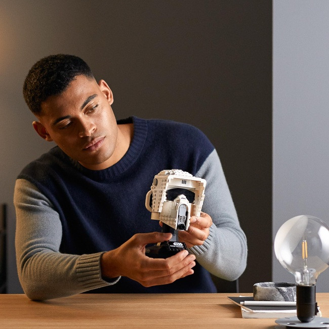 Конструктор Star Wars Шлем солдата-розвідника (75305), 471 деталей совместимый с lego лего Киев - изображение 5