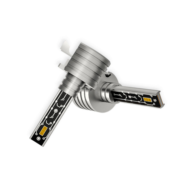 Автолампа H1 12V-24V EUROTUN NH 44W 4500L 6500K радиатор LED Мукачево - изображение 2