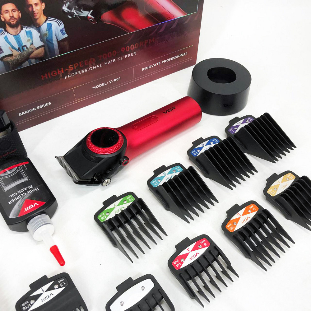 Многофункциональный триммер для стрижки волос и бороды, Профессиональный беспроводной триммер DY-69 Львов - изображение 6