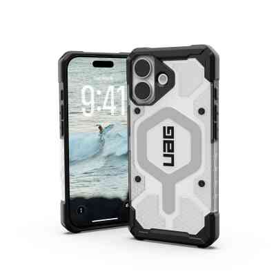 Чохол до мобільного телефона UAG iPhone 17 Pathfinder Clear MagSafe Ice/Silver (114553114333) Вінниця