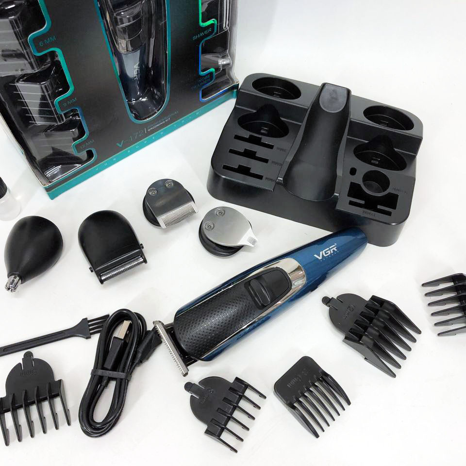 Машинка для стрижки з потужним акумулятором, Машинка для стрижки волосся з регульованою довжиною GH-77 Київ - фото 8