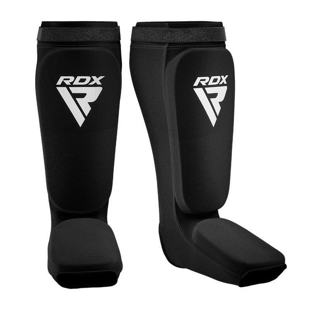 Захист гомілки та стопи RDX Shin Instep Foam Black/White L Кам'янське - фото 1