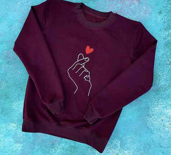 Бордовый мужской\женский Свитшот . Кофта . Реглан Черновцы