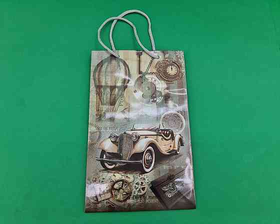 Бумажный пакет подарочный Средний 17/26/8(артSV-207) (12 шт) Харьков