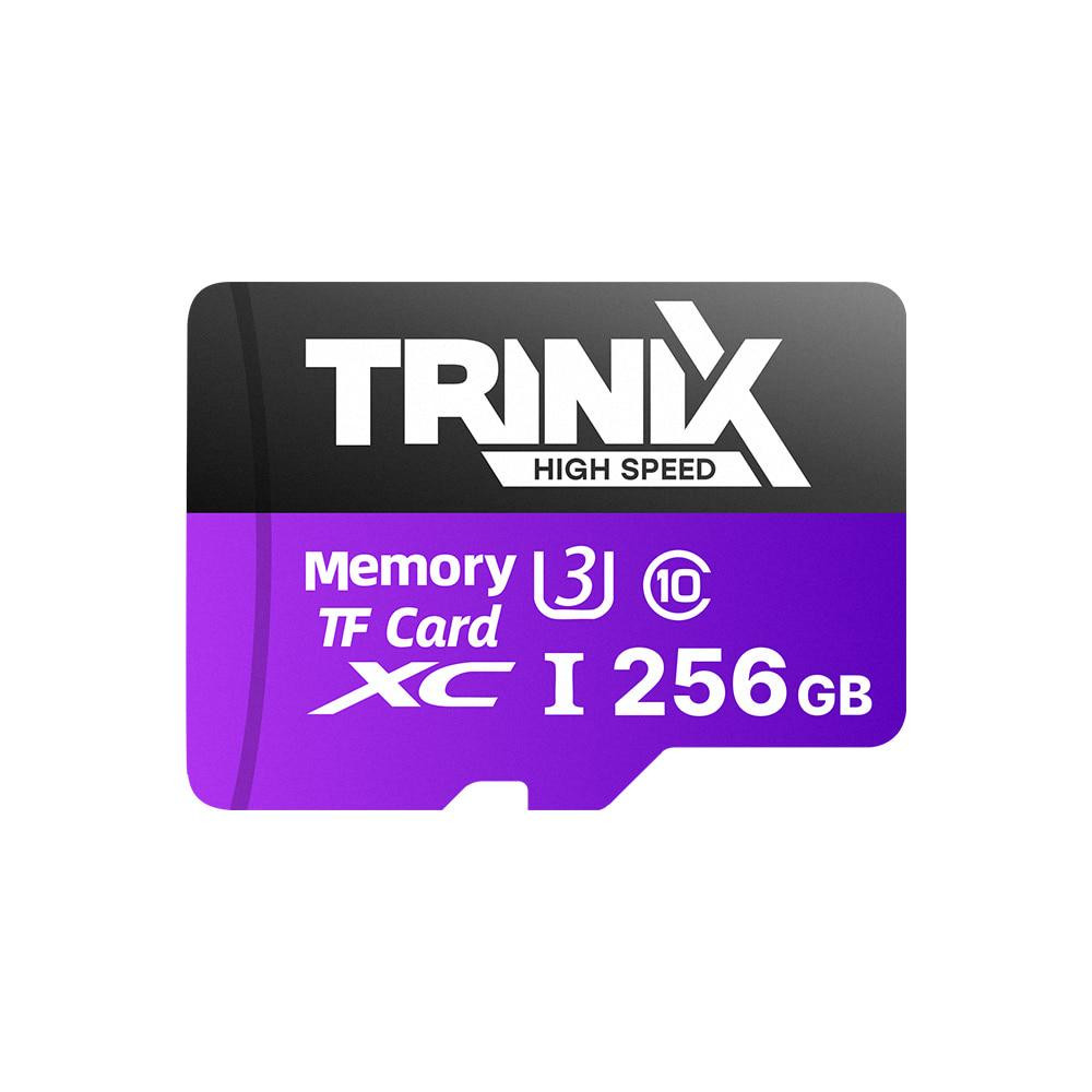 Карта пам’яті Trinix 256GB miсroSDXC з SD-адаптером U3 V30 A1 (90-00037) Киев - изображение 2