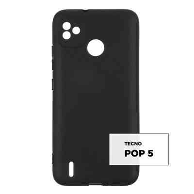 Чохол до мобільного телефона Armorstandart Matte Slim Fit TECNO POP 5 Camera Cover Black (ARM64733) Вінниця