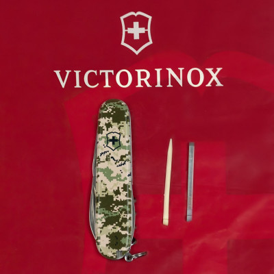 Нож Victorinox Spartan Army 91 мм Піксель (1.3603.3_W3940p) Винница - изображение 12