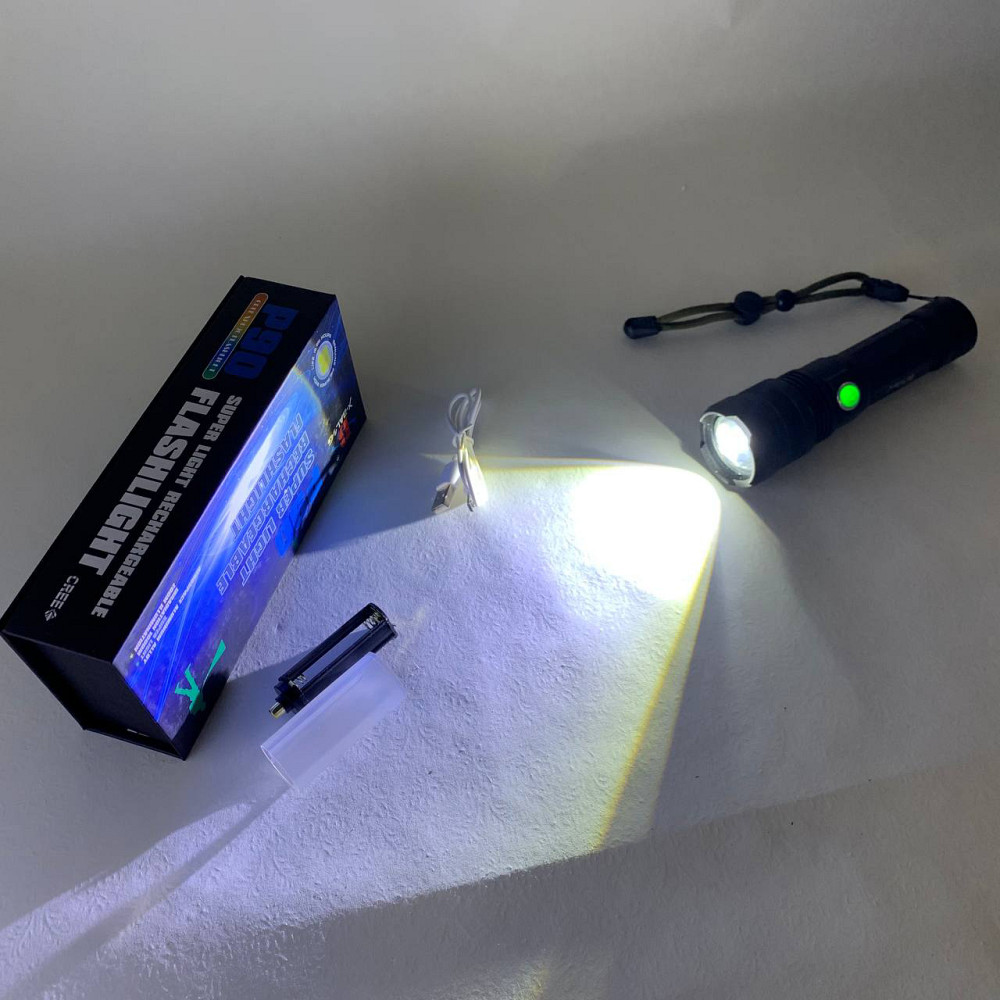 Ліхтар переносний з світлодіодною лампою, Яскравий світлодіодний потужний ліхтар суперяскравий JD-52 Львів - фото 10