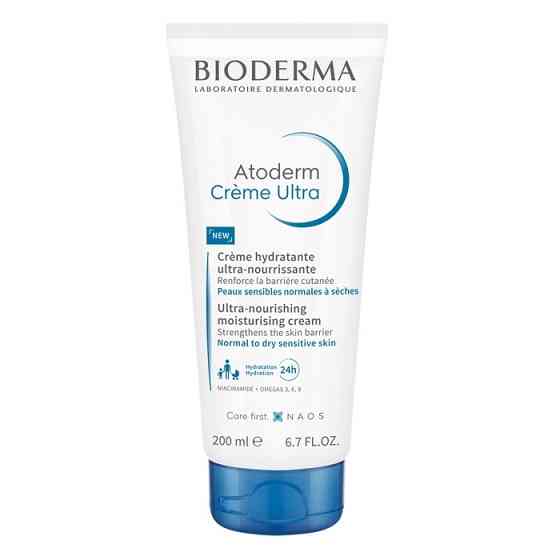 Біодерма Атодерм крем для сухої шкіри Ультра Bioderma Atoderm Creme ultra 200 мл Дніпро