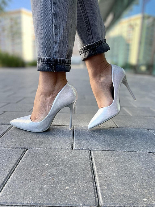 Comer Туфлі жіночі COMER срібні еко-шкіра 36-39 (AH-3 2716) Коломыя - изображение 4