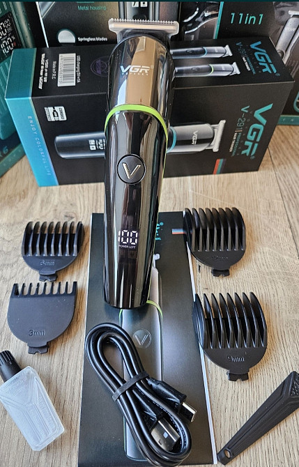Машинка для стрижки волос, Триммер VGR 291 для Бороды. Харьков - изображение 5