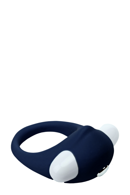 Эрекционное кольцо с вибрацией Dream Toys Rings of Love, синий Sex Aura Киев - изображение 3
