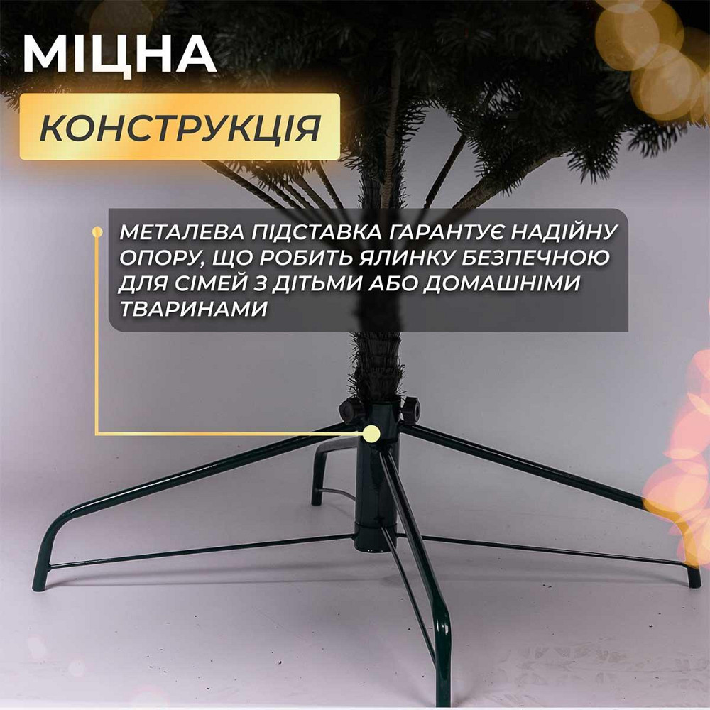 Ялинка штучна 1.8 м Говерла зелена Київ - фото 8