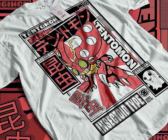 Футболка аниме Аниме Винтаге Спекиал Манга оверсайз (S/M/L) Черний AnimeJ1064 Днепр