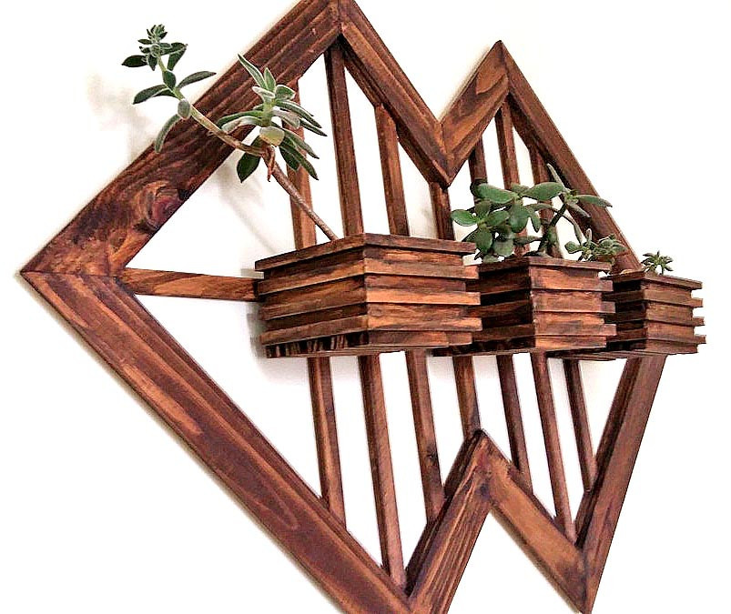 Полка настенная для цветов 