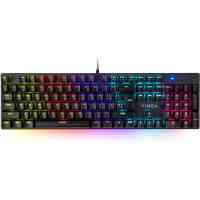 Клавіатура Vinga KBGM-100 LED Blue Switch USB Black (KBGM-100 Black) Киев