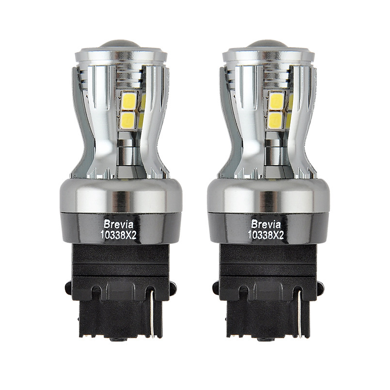 Автолампа Brevia PowerPro LED P27W (3156) 350Lm 14x2835SMD 12/24V CANbus, 2шт Львів - фото 3
