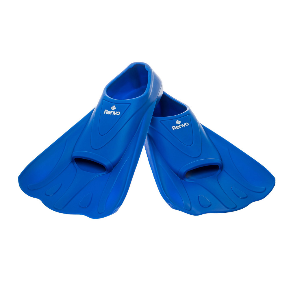 Короткі ласти для тренування в басейні Renvo Criz із закритою п'ятою Синій 33-35 (SF120-04 33-35) Київ - фото 2