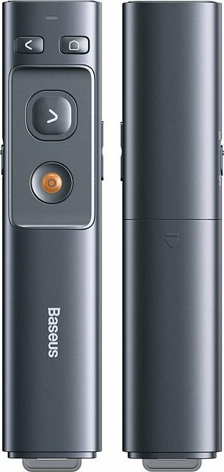 Лазерна указка Baseus Orange Dot Wireless Presenter (Red Laser) Grey (ACFYB-B0G) Київ - фото 1