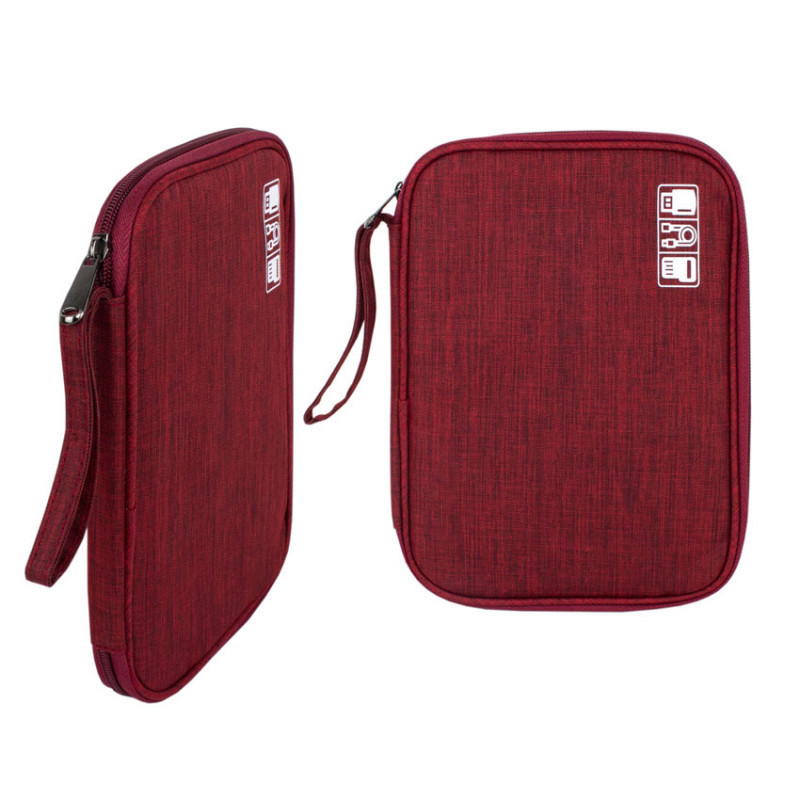 Красный органайзер чехол для зарядок и гаджетов Киев - изображение 1