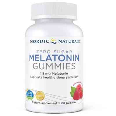 Антиоксидант Nordic Naturals Мелатониновые жевательные конфеты, Melatonin Gummies, вкус ма (NOR30188) Винница