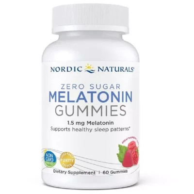 Антиоксидант Nordic Naturals Мелатониновые жевательные конфеты, Melatonin Gummies, вкус ма (NOR30188) Винница - изображение 1
