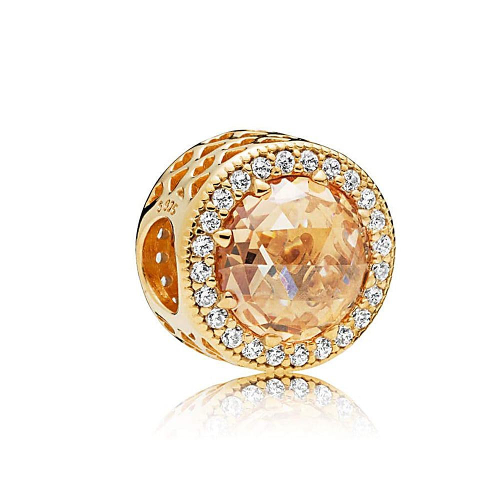 Срібна намистина Пандора    "Сяючі серця" MasterSem Київ - фото 1